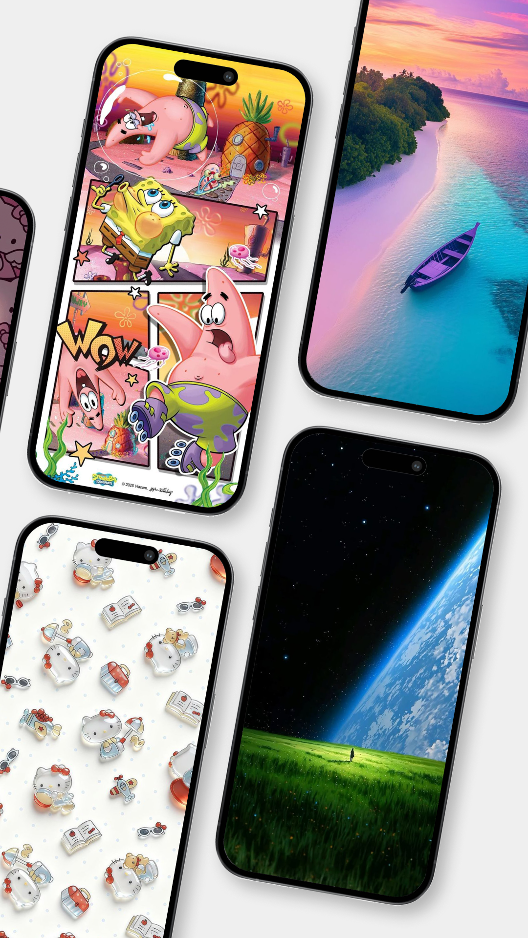 Additional LauncherOS wallpaper collection